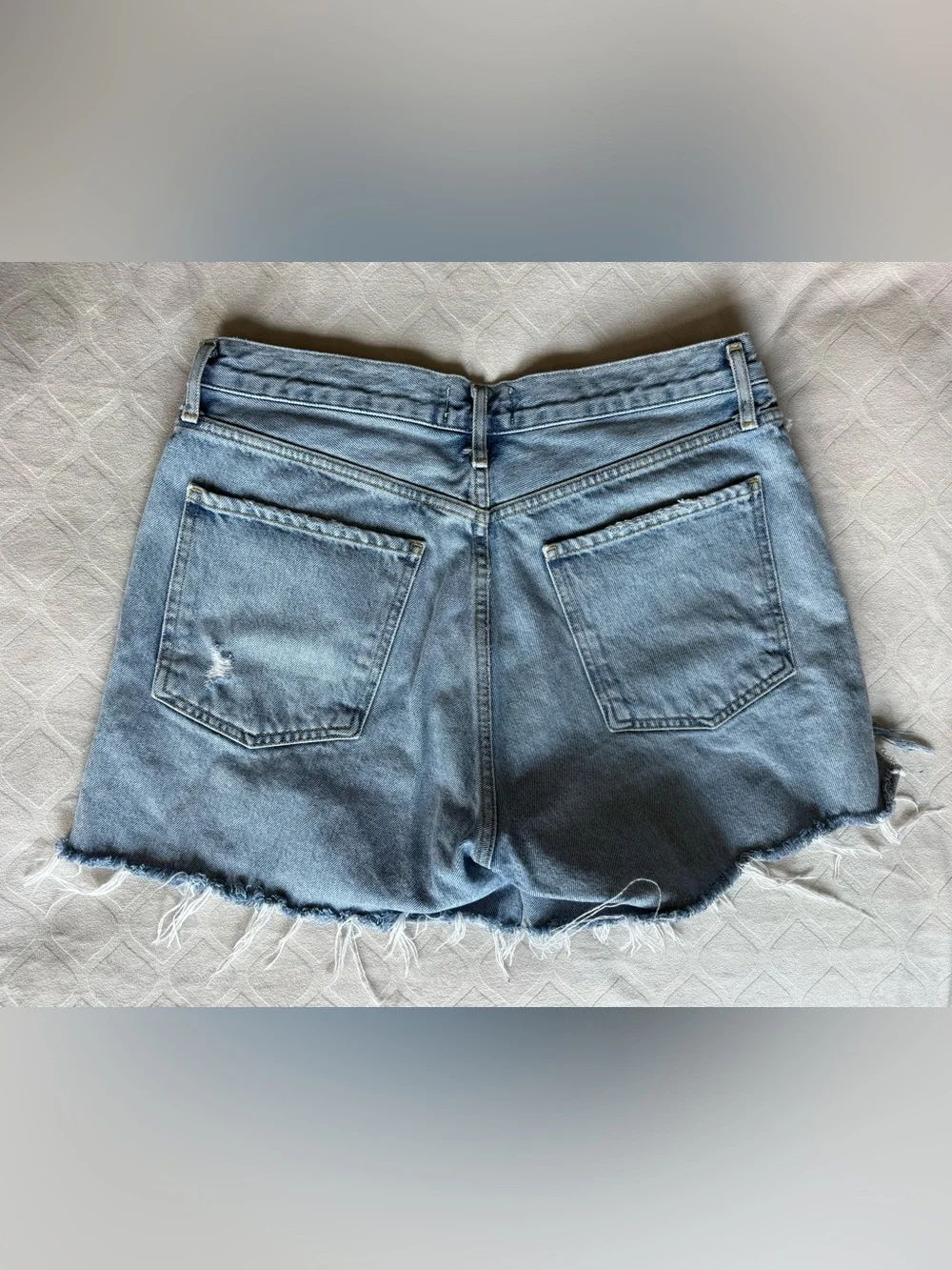 Agolde Parker long Cutoff Shorts size 30